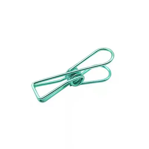 Pack of 15 Rose Gold-green-black- Small Metal Clips Multi-Purpose Utility Clips-Metal Wire Hollow Out Multi-Purpose Utility Clips