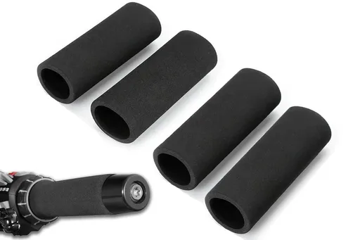 4 PCS Motorbike Comfort Grips Anti Slip Universal Sponge Handlebar Grip Covers for Motorcycle Scooter