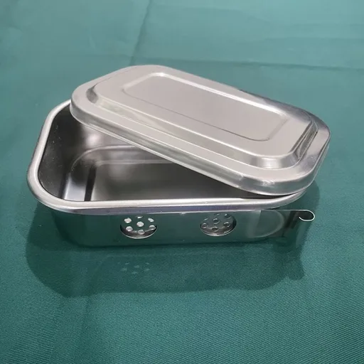 Jinbokang Stainless Steel Sterilization Box Surgical... 6 inch hole [201 stainless steel]]