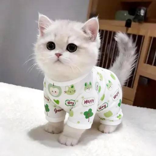 Pet Dog 4 Leg Clothes AMOOR Polyester UV Protection Four-Leg [Apple] XL