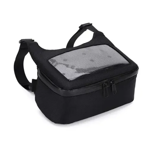 Replacement Electric Bicycle Handlebar Front Bag Waterproof Motorcycle Main Bag Motocross E-Scooter Phone Navigation Bag Package Pouch, Black Color