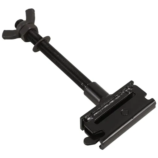 Trailer Holder Black Durable Construction Stable Support Compact Design