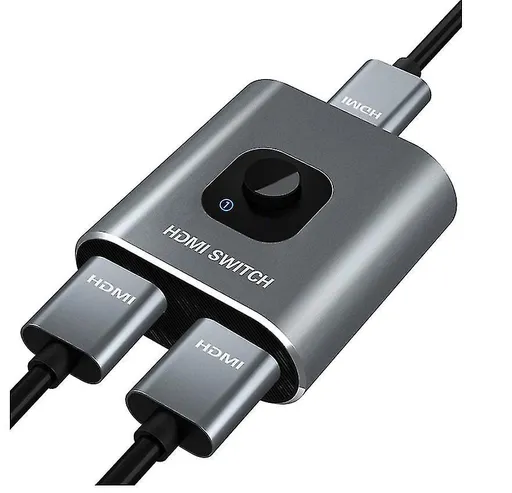 4K 60Hz HDMI Switch Bi-Directional 2 In 1 Out / 1 In 2 Out