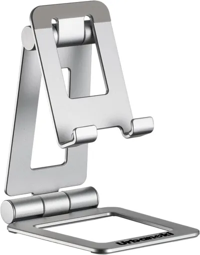 Urbanoki Portable Phone Tablet Stand Dual Folding Desk Travel Cradle Dock