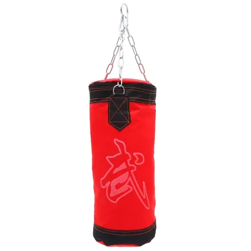 Punching Bag Red Thickened Canvas for Men Women Gym Training Fitness