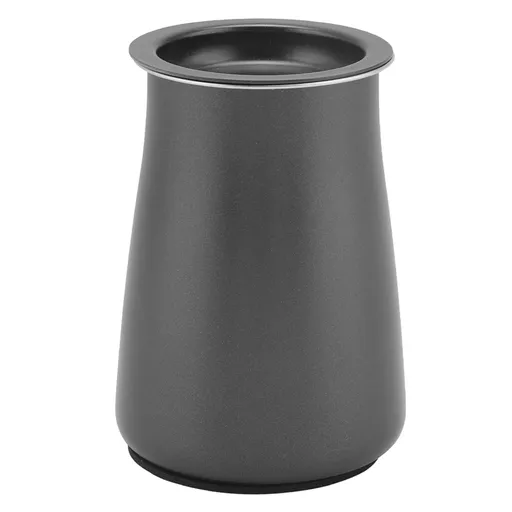 Stainless Steel Coffee Powder Sieve Dustproof Flour Filter Cup Grinder Accessory(Black)