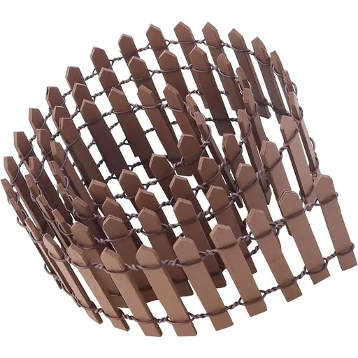 Decorative Miniature Fences Bendable Wood Design for Fairy Garden 1Pcs 35.43 inches x 1.96 inches