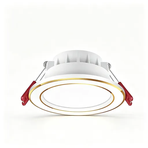 2 Pack Platinum White Flagship Full Spectrum 98 CRI 7W Cool White | Recessed LED Downlight | Christmas Eye-Care Premium Gift | High Color Rendering Round Ceiling Light