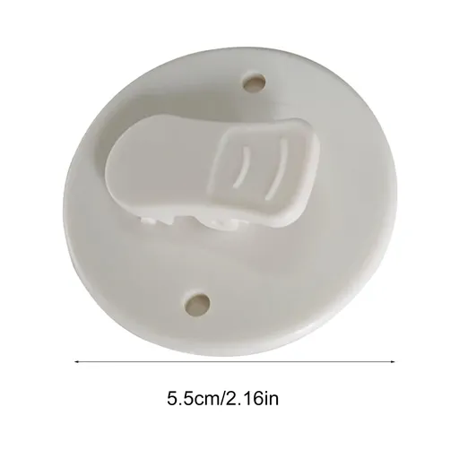 2pcs Shower Curtain Clip Windproof Splash Guards Curtain Clamps Bathroom Weight Clip Ensures Shower Curtain Stability