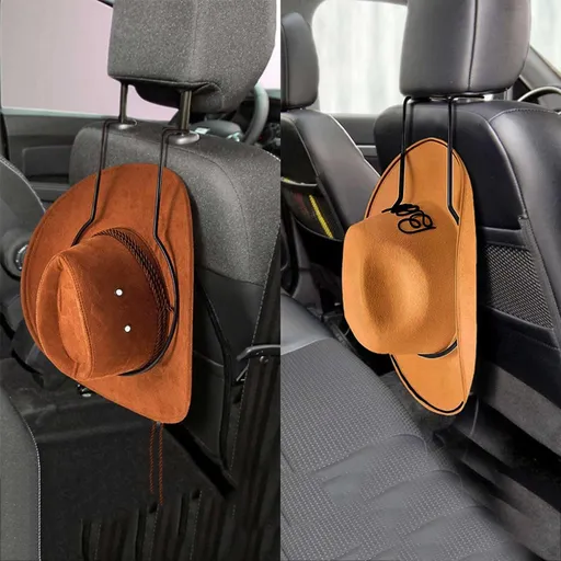 1pcs Cowboy Hat Holder Rack for Truck SUV Car Car Clothes Hanger Bar Coat Hanger Hard Hat Holder Western Cowboy Hat Stand