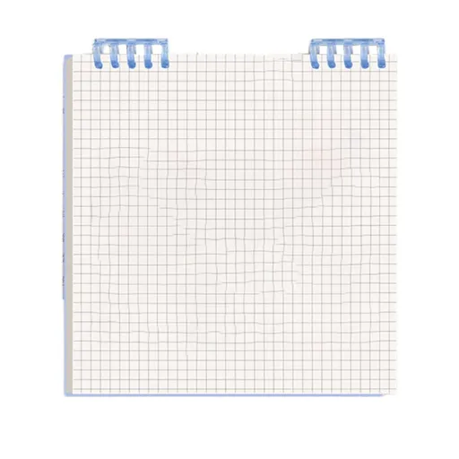 Sketch Book, Spiral Grid Sketchpad for Drawing Writing and Crafts, Top Bound Notebook for School and Travel, White, 7.87 x 7.56 inches