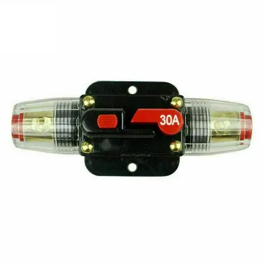 20-150Amp Circuit Breaker Dual Battery Ip67 Waterproof Fuse Manual Reset 12V 24V - 30AMP