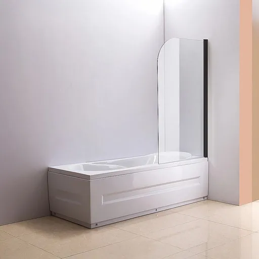 180 Degree Pivot Door 6mm Safety Glass Bath Shower Screen 900x1400mm By Della Francesca