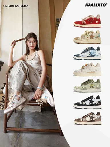 Canvas Shoes Casual Sneakers Lightweight Footwear Breathable Shoes Australian - Qingming Shanghe Tu - Size 6(AU6/EU37)