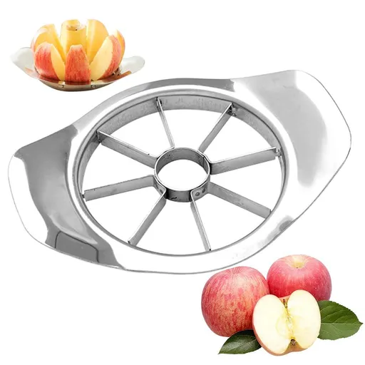Apple Corer and Slicer,NEW Flapple Apple Cutter Made of stainless steel, Professional Duty Fruit Cutter for Apple Pear Potato