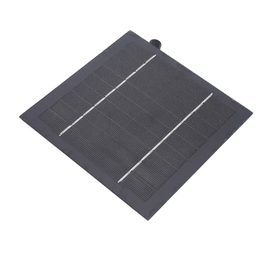 5W 5V Small Solar Panel Charger High Efficiency Solar Module Power Charger for Fan Power Bank Phone Camping Outdoor Polycrystalline Silicon