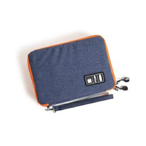 HD-WISS Travel Digital Storage Bag 600D Oxford Small size Blue