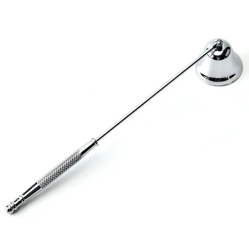 Stainless Steel Candle Flame Snuffer Candle Stopper Wick Snuffer Home Candle Tool - Silver