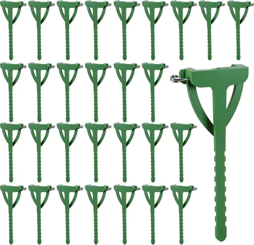 20 Pcs Boutonniere Pins, Plastic Boutonniere Supplies, Triangle Safety Corsage Pins for DIY Wedding Accessories Bride Groom Decoration