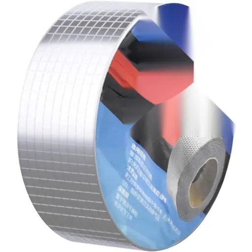 Butyl Aluminum Waterproof Sealing Tape Self Adhesive Leak Repair Tape, 50 mm x 5 m