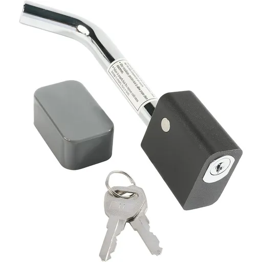 Trailer Hitch Locks,Car Accessories Hitch Pin Lock,Locking Hitch Pin with Keys,Dia 5/8 Inch Bent Pin for Class III IV 2 2-1/2 Inch Receiver,Suitable for Trailer Truck Boat