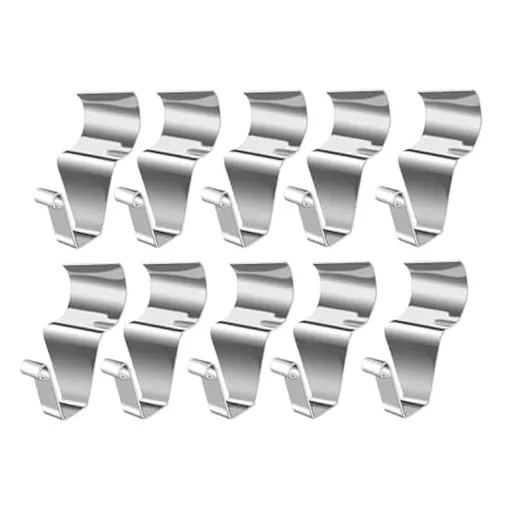 10Pcs Hooks for Siding,Siding Hanging Outdoor,No-Hole Needed Vinyl Siding Clips Decorations,B