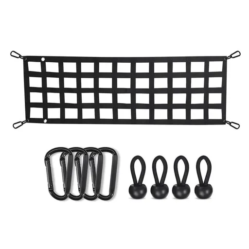 Car Trunk Organizer Net Protection Pickup Truck Bed Cargo Mesh Storage Netting Divider Accessories