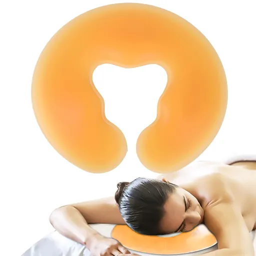 Face Cushion for Massage Table, Gel Face Pad, Soft Massage Face Relax Pillow, Silicone SPA Beauty Salon Skin Care Head Cushion Pad