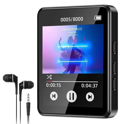 MP4 Player with Bluetooth 2.4-Inch Screen Built-in Speaker and FM Radio - XL