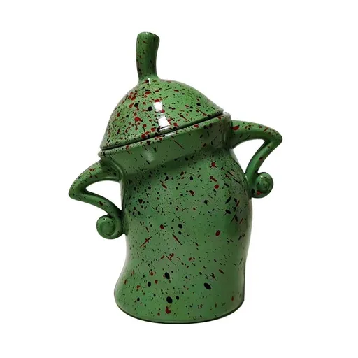 Canister,Fun Airtight Kitchen Storage Canisters,Cute Food Storage Tank with Airtight Lid Green