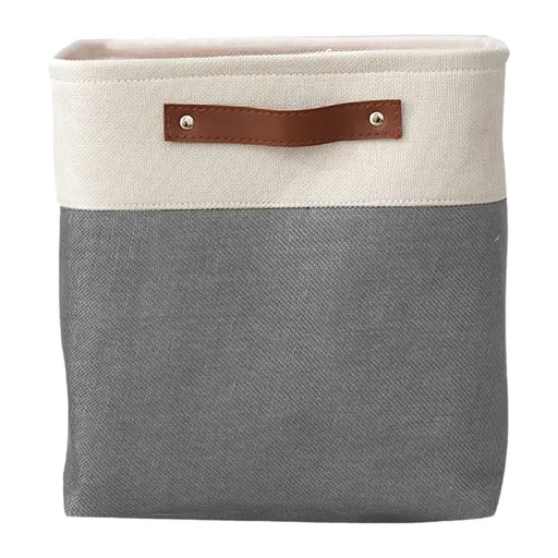 Transparent Zipper Clothing Storage Bag - Heavy-Duty Organizer for Blankets, Linen, Bed Sheets, Clothes & Pillows, Grey, 30 x 23 x 15 cm