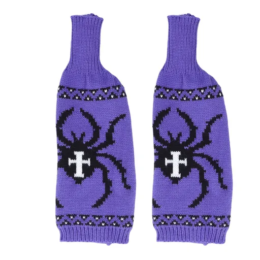 2Pcs Wine Bottle Cover Knitted Champagne Bottle Bag Table Decoration for Home Coffee Shop