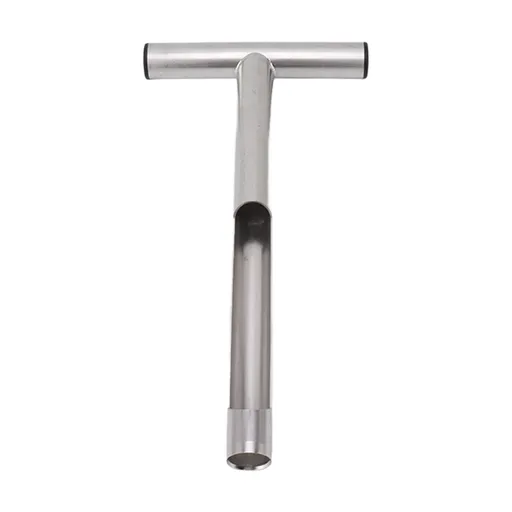 Soil Sampler Probe Stainless Steel Tubular T-Handle Soil Sampler Probe Rod Tool Set, Soil Test Kits Tool for Soil Sampling