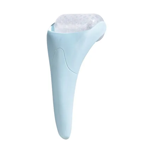 Detachable Ice Roller Facial Massager, Cooling Ice Bead Roller for Skin Soothing and Pore Minimizing, Full-Body Cold Massage Tool - Blue
