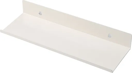 2 pieces - Wall shelf - Shower shelf - shelves - 30CM - carbon steel - white - floating - for bedroom, bathroom, kitchen, living room, office