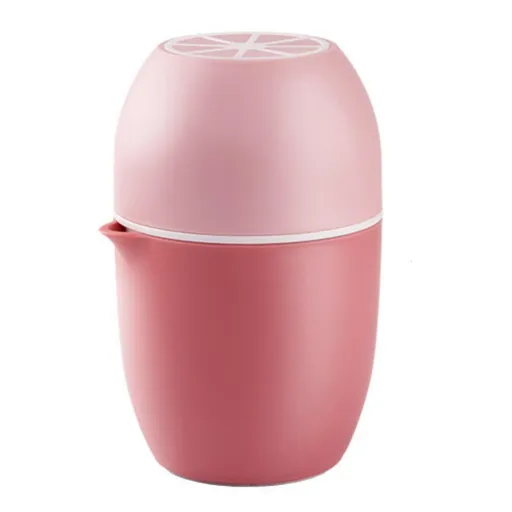 Citrus manual juicer simple manual lemon juicer small portable lime juicer cup, two ways suitable for different fruits