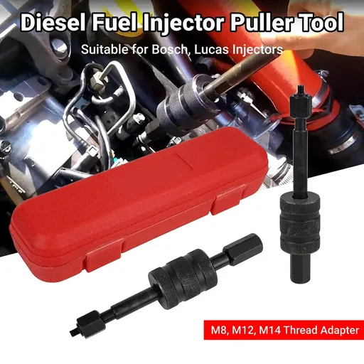 Diesel Engine Fuel Injector Removal Tool Set for Car Truck Repair