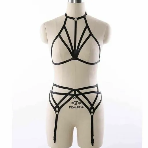 House Of Dasein Body Harness Women Lingerie Bondage Fetish Kink Restraints - N0116 O0550 L0022