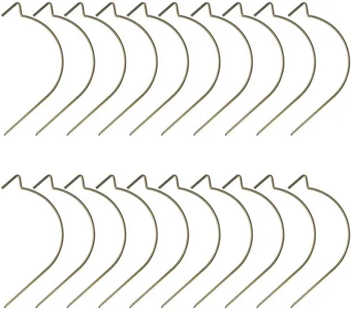 Picture Hangers Super Hooks Holds Up to 100lbs No Mark No Tools Need Easy to Hang Mirrors, Frames, Clock, Shelves, or Planters for Home Decorations Office (20)