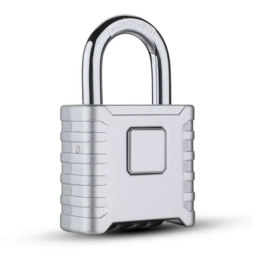 Large Outdoor Padlock [One-Touch Unlocking] High Security Weatherproof, Design of Hidden Password Suitable for Locker,Home,School
