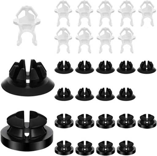 30PCS Hood Prop Rod Holder Clips, Compatible with 91503-SS0-003, Fit Most Cars