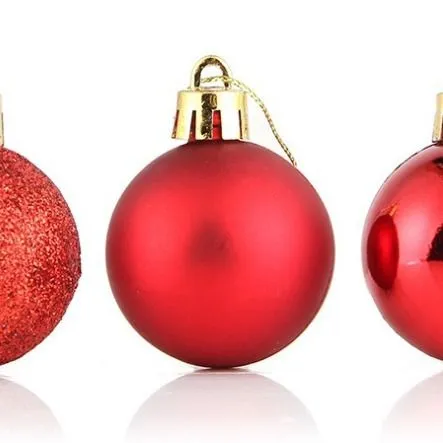 Christmas Plastic Ball 2CM Constant Romance 2cm ball Wireless Cap head