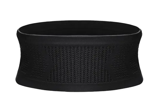 Invisible Running Waist Bag Belt Slim Running Belt Exercise Waist Belt Runner Belt for Running Walking Cycling Camping Gym -Black / M