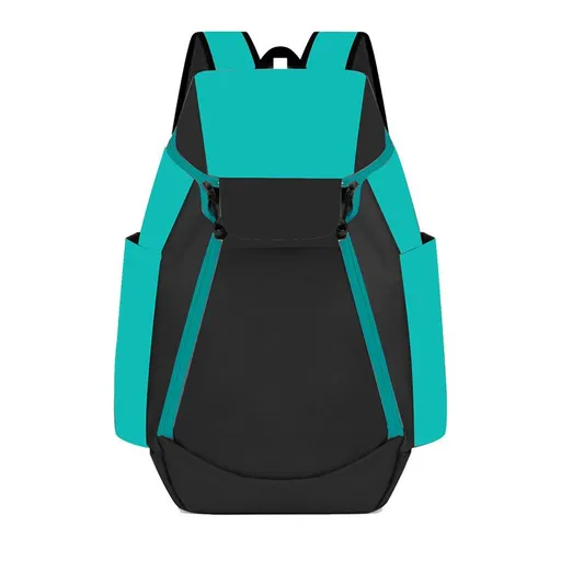 Basketball Backpack, Large Sports Gym Bag with Ball Compartment - Lake Blue