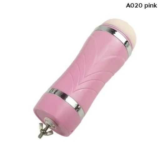 House Of Dasein 24 Types Noiseless Premium F11 Attachment Screw Dildo Suction Cup Sex Machine For Women - Black - A020 Pink
