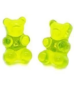 Veile Studios Gummy Bear Earrings - Green - Studs