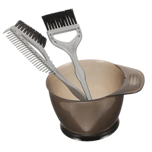 3pcs hair color set hair highlighting kit blending hair color brush hair salon supplies hair dye kit for hair tools hair coloring