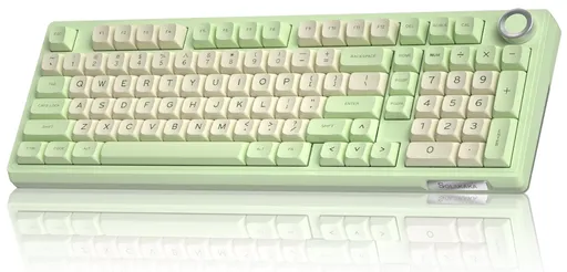 SOLAKAKA Ki99 Pro 99-Key Gasket Mechanical Keyboard Tri-Mode Hot-Swap Knob