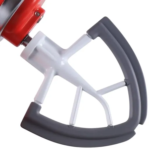 Work for Attachments,Compatible with 4.5-5 Quart Tilt-Head Stand ,kitchenAid Paddle with Scraper,Fleible Silicone Edges