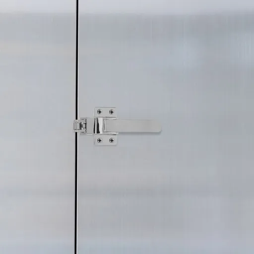 1 Set Plated Zinc Alloy Fridge Door Handle Replacement, Universal Fit with Easy Installation for Refrigerator